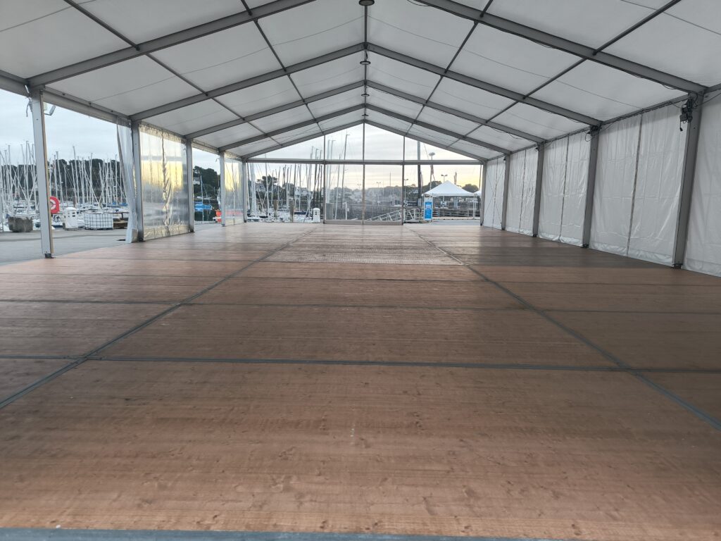 STRUCTURE 15X30 H4 avec planché lesté